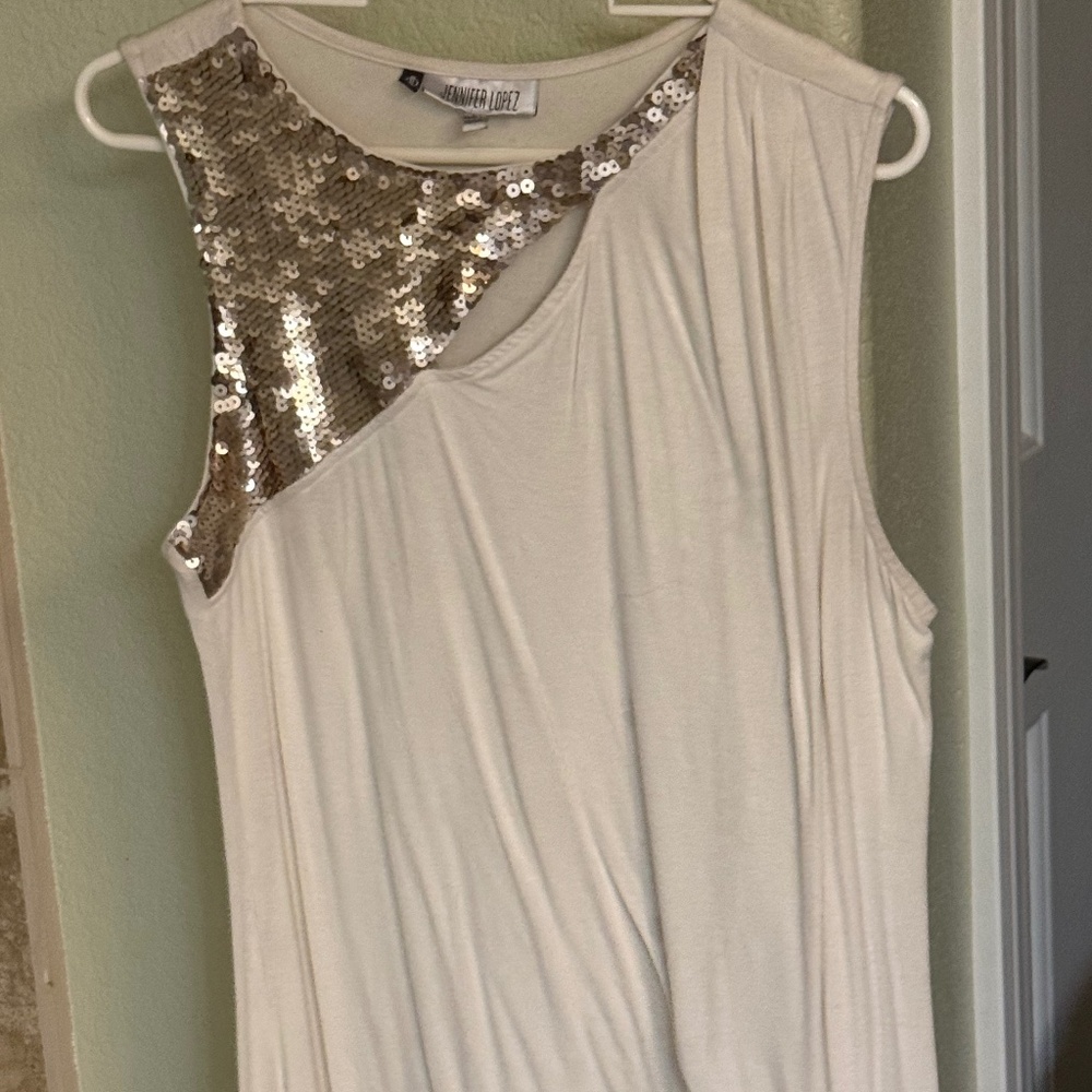 Satin tank top